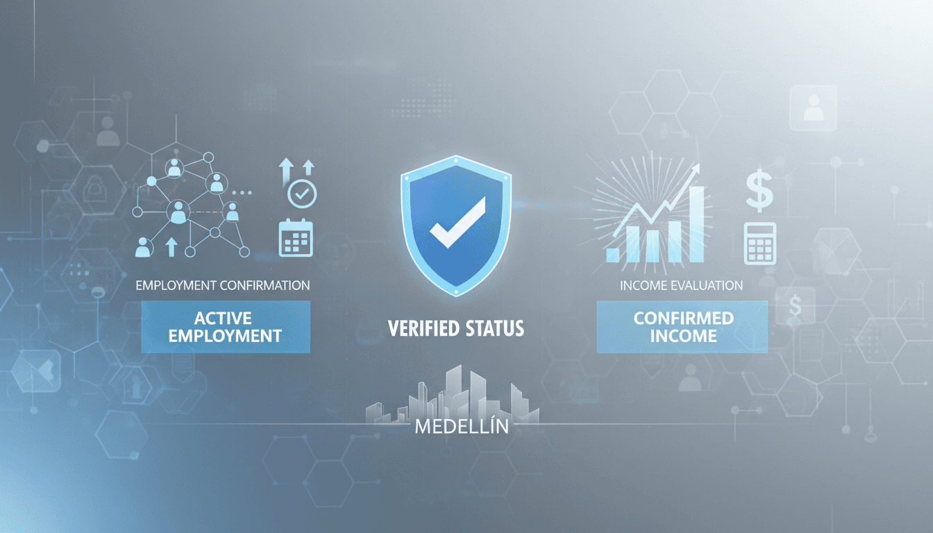 Empleados activos con ingresos verificados