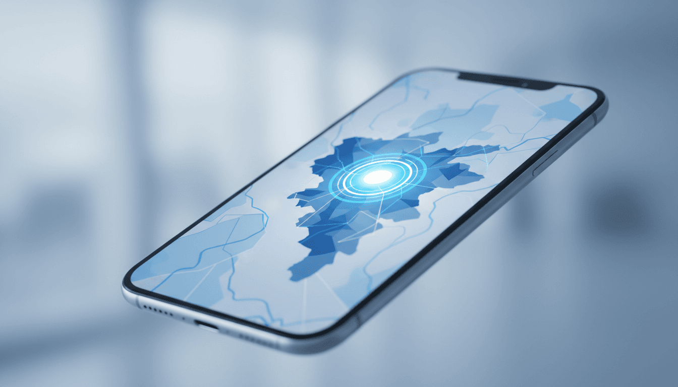 Interfaz de ubicación digital mostrando disponibilidad en Medellín